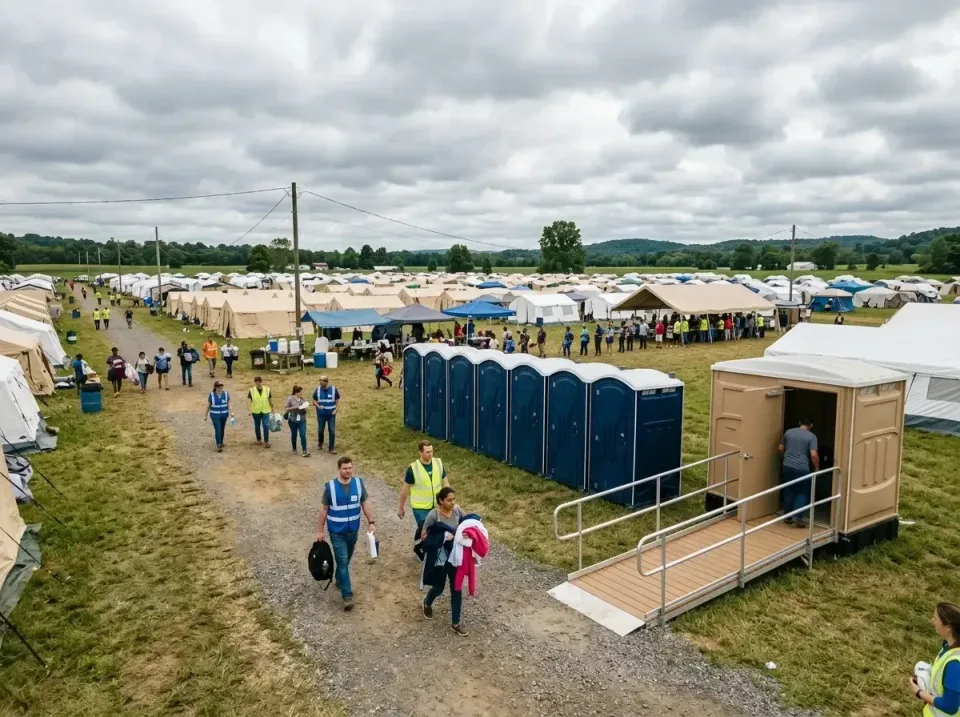 disaster-relief-camp-restrooms-010 — frequently asked questions, Dumpster & Portable Bathrooms Rental in Nokomis, IL